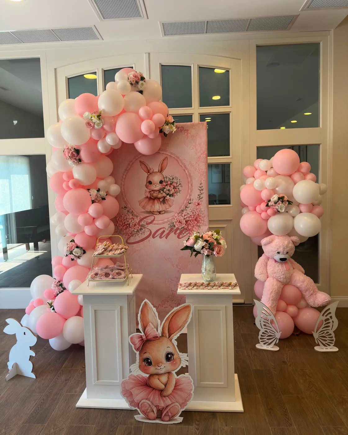 Pembe tavşanlı mevlüt konsepti